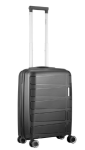 Travelwize Tourer Pp 55CM 4-WHEEL Spinner Luggage Black