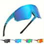 Outdoor Sports Glasses For Men And Women Large Frame Polarized Lens PC Frame Perfect For Hiking And Walking