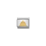 Composable Classic Link With Gold Tiered Cake