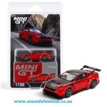 MINI GT 1196 Ford Mustang Gtd Race Red Blister