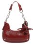 Chic Red Chain Underarm Bag Wedding Women Crossbody Bag