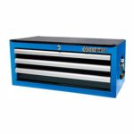 Tool Chest 3 Drawer Ball Bearing Slides Type Blue Body black Drawer