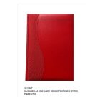 A4 Diary Page A Delux 2026 Red