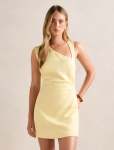 Jayde Asym MINI Dress - 16 Double Cream