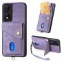 Rfvzubemok Compatible With Oppo RENO10 Pro Plus 5G Wallet Cover Compatible With Oppo RENO10 Pro+ 5G CPH2521 Card Holder Pc+tpu+p