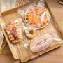 100 PCS Simple Clear OPP Bags - Perfect For Breads Pastries Tarts Cookies And Desserts - Suitable For Food Contact - Ideal For Christmas