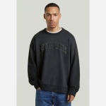 Raw Sunfaded Applique Sweater Dk