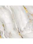 3M X 1.2M Marble Wallpaper White & Gold Thin 2.5MM Thick