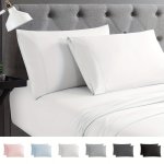 2PCS Bed Pillowcase Set Without Core All-season Microfiber Bedding Set - Soft Hypoallergenic Breathable Machine Washable Wrinkle