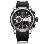Megir 2086 Chronograph Watch - Red
