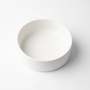 Flat Stackable Cereal Bowl Choose From 6 Colours - White
