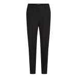 Wool-blend Tailored Pants -black