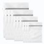 10 Pack White Laundry Bags For Delicates With Non Rust Zipper