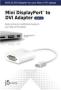 J5Create JDA132 Mini Display Port to DVI Adapter