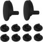 10PCS Air Fryer Round Bumpers Protective For Air Fryers Scratch