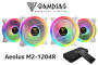 Gamdias Aeolus M2-1204R Wh Rgb Case Fan