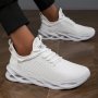 Unisex Trendy Breathable Shock-absorbing Blade Sneakers Non-slip Running Shoes For Jogging Tennis Gym Men's Footwear