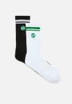 Sprite Cap Sneaker Sock 2 Pack - Black white
