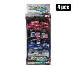 Vehicle Racer 4PC 26CM