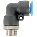 Aircraft - Elbow W o-ring 12MM-3 8 M Pu Hose Fitting - 2 Pack
