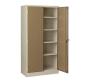 Steel Stationery Cabinet 4-TIER Ivory Karoo