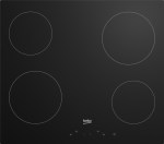 Beko 60CM Black Vitoceramic Hob - HIC64401