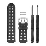 Garmin Replacement Fr 735 Silicone Bands – Black