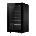 Candy. Candy 33 Bottle Divino Monozone Wine Cooler Black