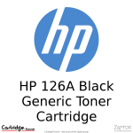 Hp 126A 130A Black Compatible Toner Cartridge – Alternate Brand