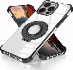 Magnetic Silicone Slim Phone Case Compatible With Iphone 13 Pro Max