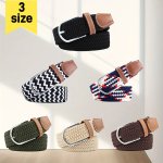 Stretchable Men's Gift Belt With 3 Sizes - Perfect For Casual Outings And Golfing