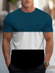 Men's Golf Graphic Print T-Shirt Casual Short Sleeve Crew Neck Tee Men's Clothing For Summer Outdoor