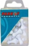 Parrot Pack of 25 Map Pin Magnets in White