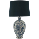 Ceramic Table Lamp With Fabric Shade 69CM