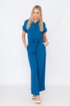 Ladies Short Sleeve Wide Leg Jumpsuit 42 44 & 46