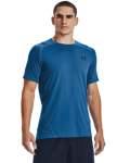 Men's Heatgear Armour Fitted Short Sleeve - Cruise Blue XXL