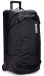 Chasm Check In Wheeled Duffel Suitcase Black