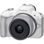 Canon Eos R50 + 18-45MM Mirrorless Camera Kit White