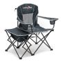 Portable Outdoor Folding Chair With Side Pocket And Cup Holder