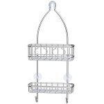 Simple Houseware Stainless Steel Bathroom Hanging Shower Head Caddy Organizer 24 X 10.2 X 4.25 Inches