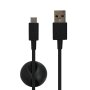 Port Design S Micro-usb Cable And Cable Holder - Black
