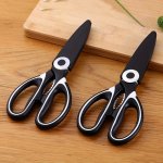 Chicken Bone Scissors Kitchen Scissors Kitchen Powerful Scissors Household Multi-functional Stainless Steel Scissors