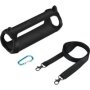 Tuff-Luv Silicone Case & Shoulder Strap For Jbl Charge 5 Black