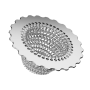 - Anti-clog Kitchen Sink Drain Strainer With Fine Mesh Basket
