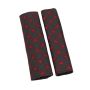Car Seat Belt Covers - Pack Of 2 Red & Black