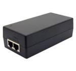 Acconet - 802.3AF AT Poe Injector With 12 24 Vdc Input Gigabit 48V Poe Output