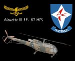 Alouette III 39. 87 Hfs Mouse Pad