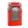 19 Piece Standard Metal Drill Bit Set 1-10MM