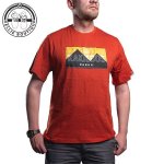 Kakiebos Mens Classic Fit Tee - Terracotta - 5XL