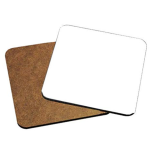 Mdf Wood Coasters 2 Shapes - Square 95X95MM
